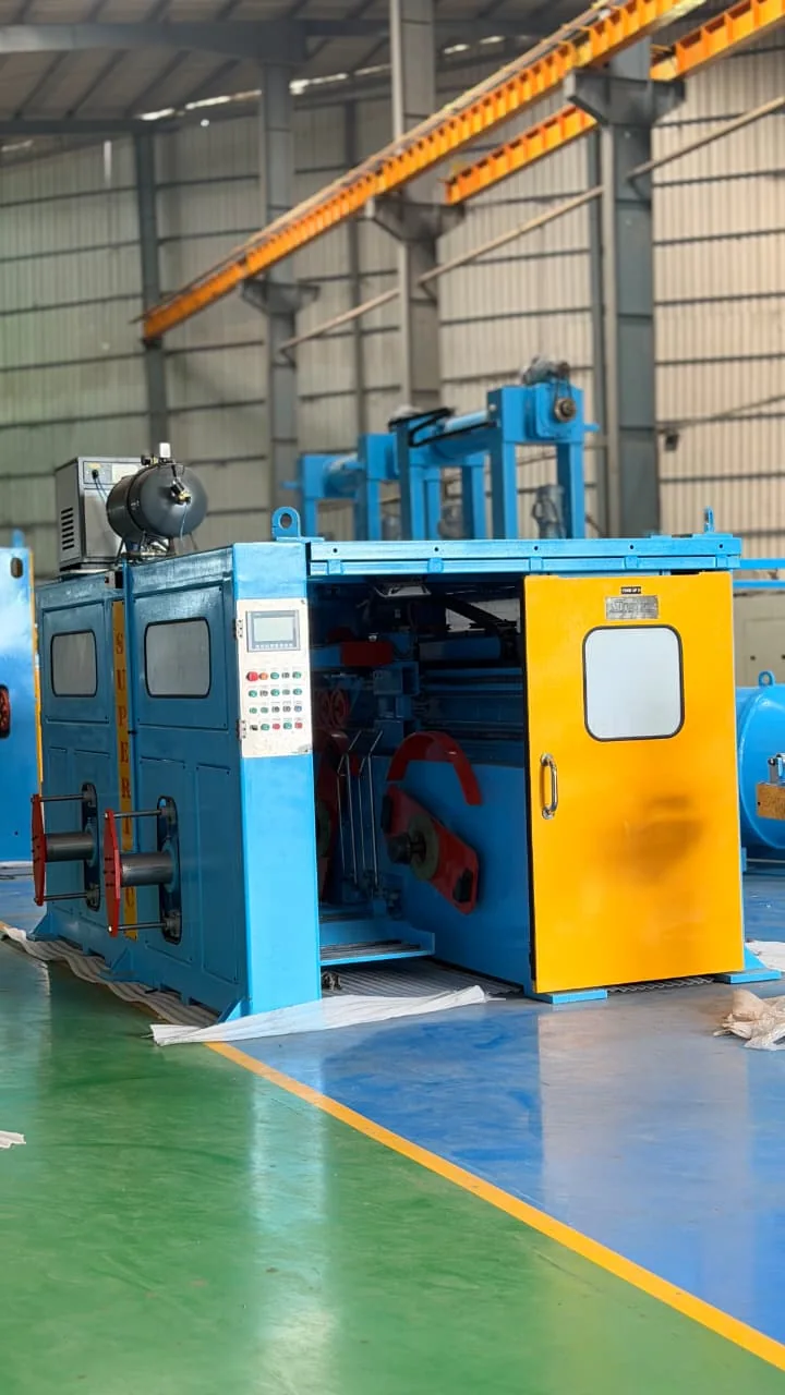 Automatic Dual Take-Up for Insulation Line