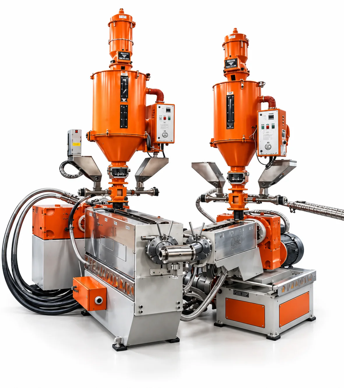 High-speed insulation extrusion line for building wires