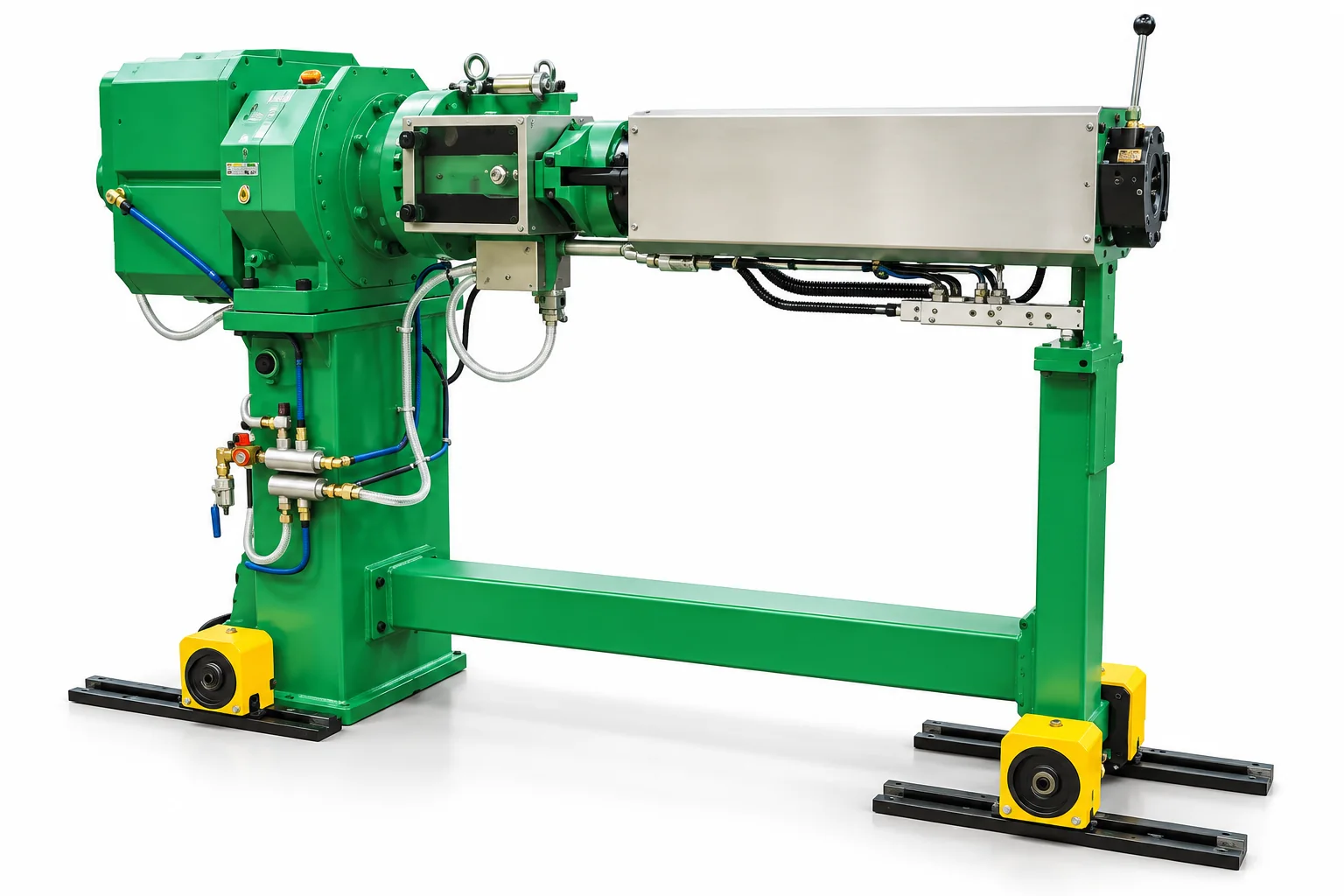 Silicone extruder machine