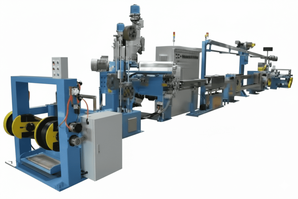 Cable and Wire Extrusion line